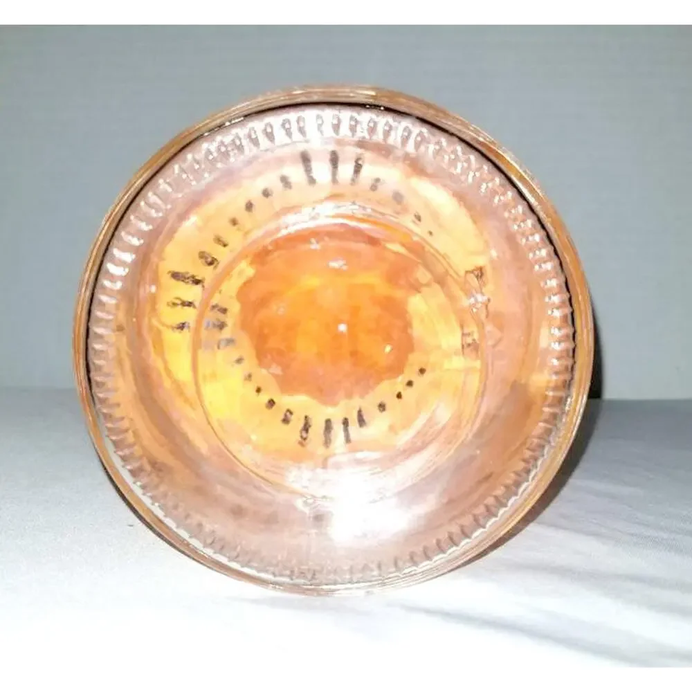 Citrus Juicer Glass Storage Jar 1970s